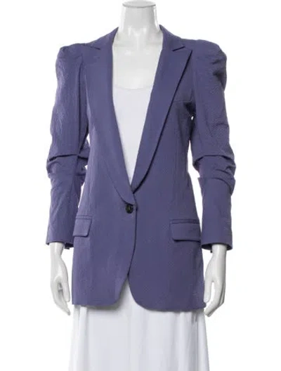 Pre-owned Smythe Blazer In Purple