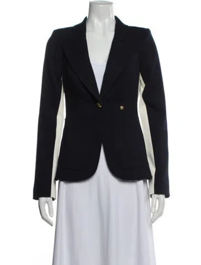 Pre-owned Smythe Blazer W/ Tags In Blue