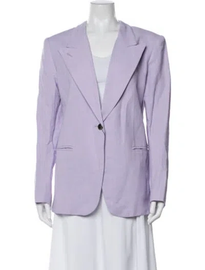 Pre-owned Smythe Blazer W/ Tags In Purple