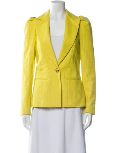 Pre-owned Smythe Blazer In Yellow