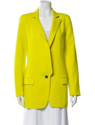 Pre-owned Smythe Blazer In Yellow