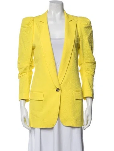 Pre-owned Smythe Blazer In Yellow