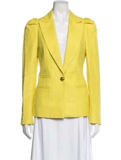 Pre-owned Smythe Blazer In Yellow