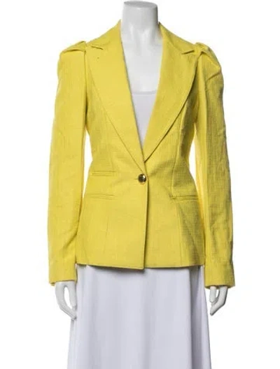 Pre-owned Smythe Blazer In Yellow