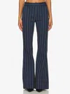 SMYTHE BOOTCUT PANT IN INDIGO STRIPE