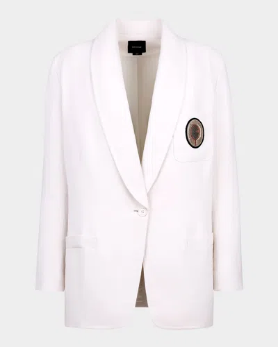 Smythe Bullion Tennis Patch Oversized Blazer