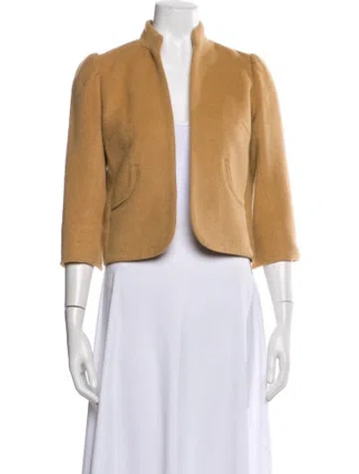 Pre-owned Smythe Camel Hair Jacket In Neutral