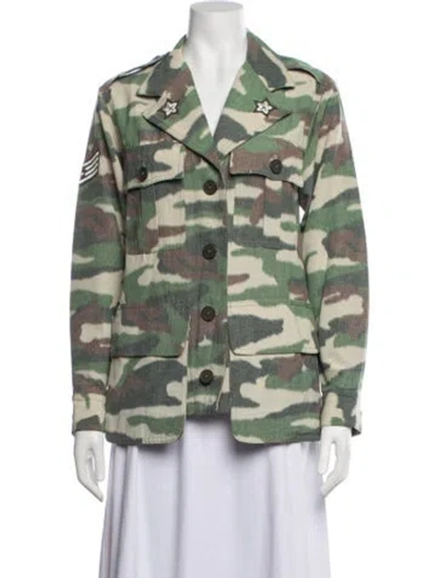 Pre-owned Smythe Camouflage Print Jacket In Multicolor