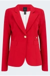 Smythe Classic Duchess Blazer In Red