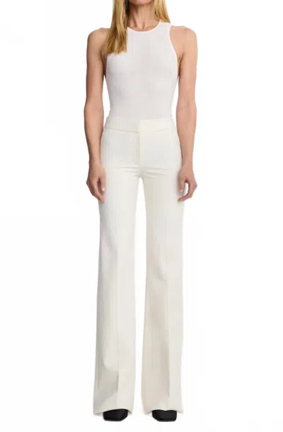 Smythe Classic Pant In Chalk In Multi