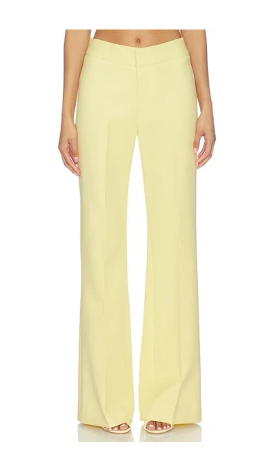 Smythe Classic Pant In Yellow