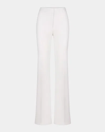 Smythe Classic Stretch Pants In Chalk