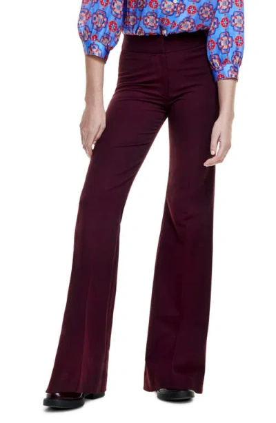 Smythe Classic Wide Leg Pants In Pink