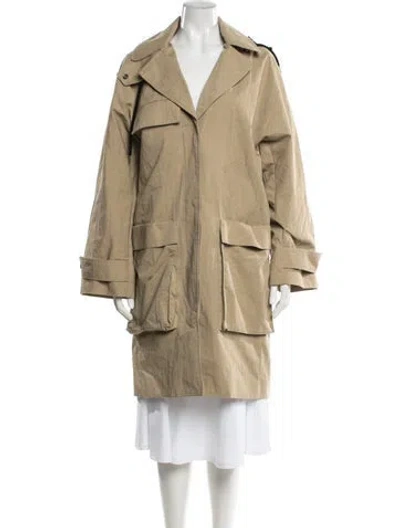 Pre-owned Smythe Coat In Neutral