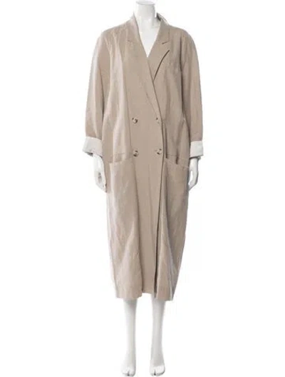 Pre-owned Smythe Coat In Neutral