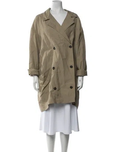 Pre-owned Smythe Coat In Neutral