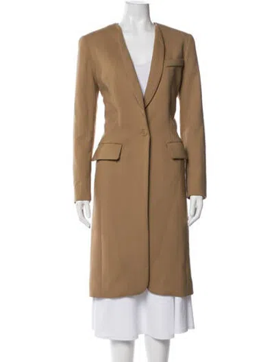 Pre-owned Smythe Coat In Neutrals