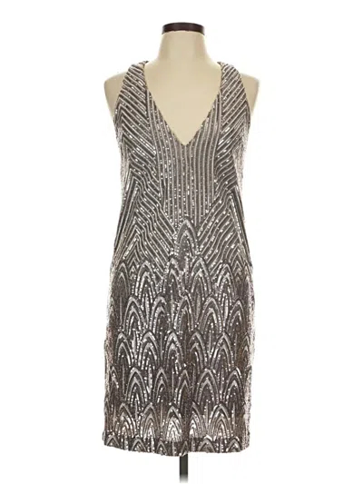 Pre-owned Smythe Cocktail Dress In Silver