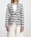 Smythe Crossover Double-breasted Blazer In White