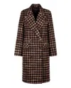 Smythe Db Topcoat In Brown