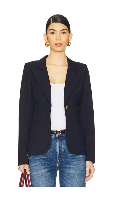 Smythe Classic Duchess Blazer In Navy