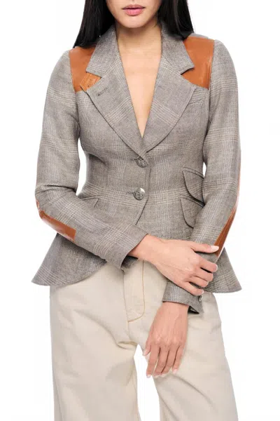 Smythe Duchess Blazer In Grey In Gray