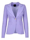 Smythe Duchess Single-breasted Blazer In Purple