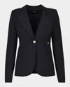 Smythe Duchess Single-breasted Blazer In Blue