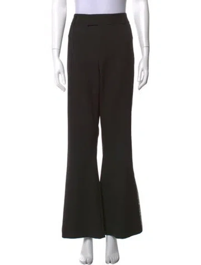 Pre-owned Smythe Flared Pants In Black
