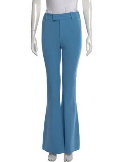 Pre-owned Smythe Flared Pants In Blue