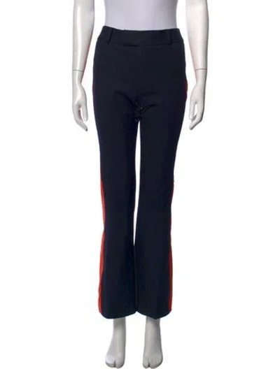 Pre-owned Smythe Flared Pants In Blue