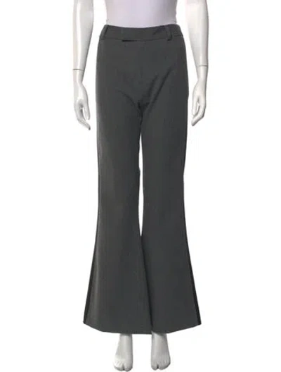 Pre-owned Smythe Flared Pants In Grey