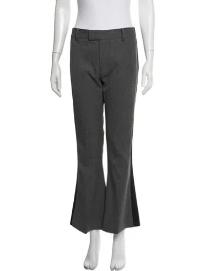 Pre-owned Smythe Flared Pants In Grey