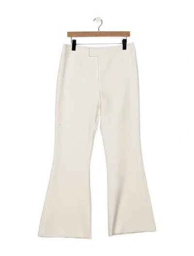 Pre-owned Smythe Flared Pants In Neutrals