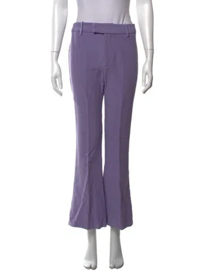 Pre-owned Smythe Flared Pants In Purple