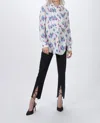 Smythe High Waisted Skinny Pant In Black Twill In Black
