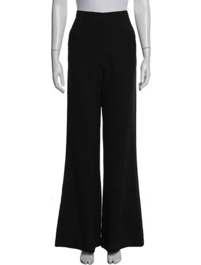 Pre-owned Smythe High-rise Wide Leg Jeans W/ Tags In Black
