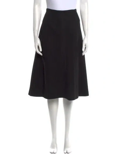 Pre-owned Smythe Knee-length Skirt In Black