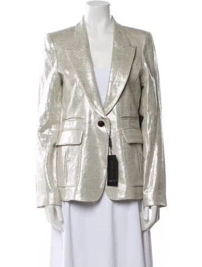 Pre-owned Smythe Linen Blazer