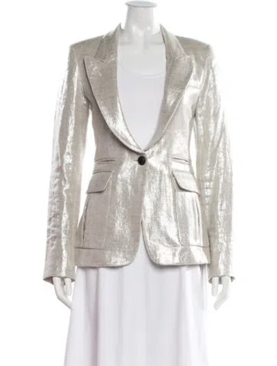Pre-owned Smythe Linen Blazer