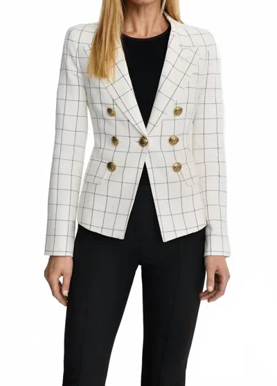 Smythe Mini Not A Mini Double Breasted Blazer In Ivory In White