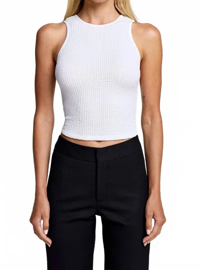 Smythe Muscle Rib Tank In White