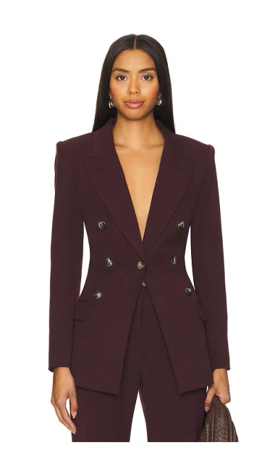 Smythe Not A Db Blazer In Burgundy