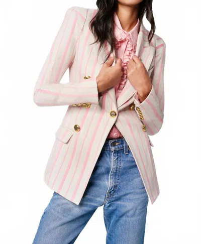 Smythe Not A Db Pagoda Blazer In Stone Rose In Pink