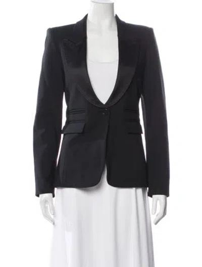 Pre-owned Smythe Nylon Blazer In Black