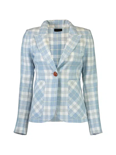 Smythe Patch-pocket Blazer In Blue