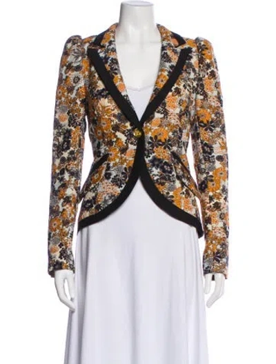 Pre-owned Smythe Printed Blazer In Multi