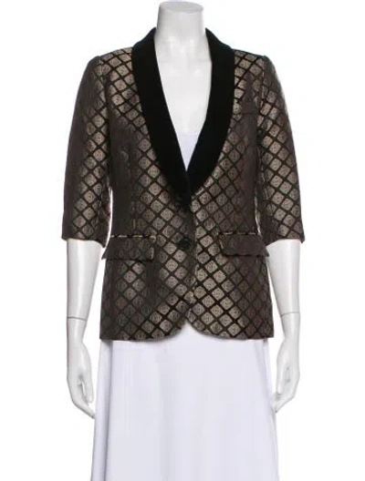 Pre-owned Smythe Printed Blazer In Multi