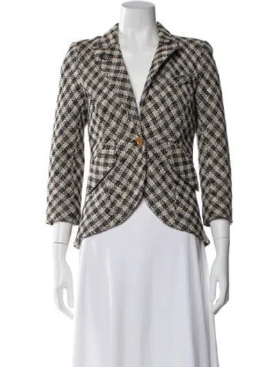 Pre-owned Smythe Printed Blazer In Multi