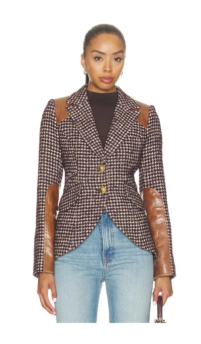 Smythe Saddle-patch Equestrian Blazer In Multi